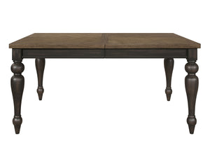 Hilara - Dining Table (18 Leaf) - Brown