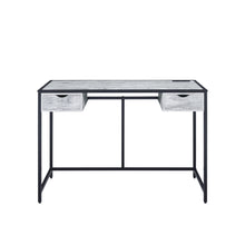 Wearn - Writing Desk - Weathered Gray & Black Finish