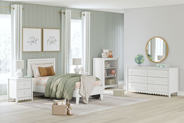 Hallityn platform bedroom set at Savon Furniture Gallery, Visalia CA