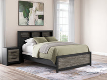 Broachmyn - Lighted Bookcase Panel Bed