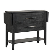 Sable Crest - Drop Leaf Server - Black