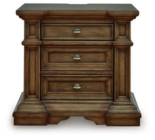 Frantanna - Three Drawer Night Stand - Brown