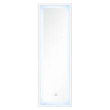 Dominic - Floor Mirror With LED - Mirrored