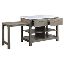 Feivel - Counter Height Table - Brown, Dark