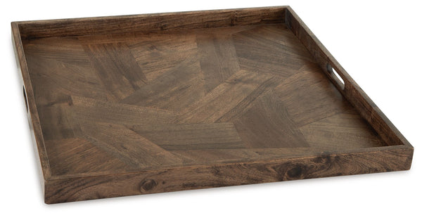 Heddford Tray Brown