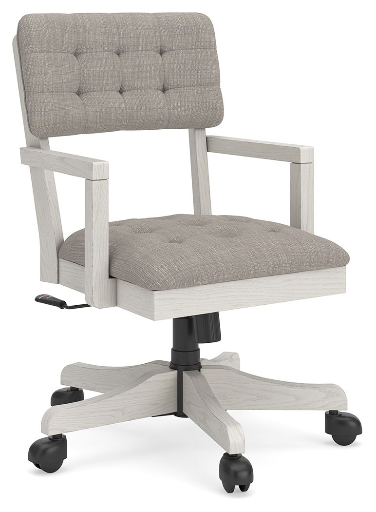 Robbinsdale - Antique White - Home Office Desk Chair
