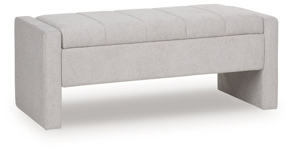 Akselman Storage Bench Gray