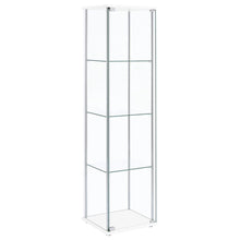 Bellatrix - 4-Shelf Clear Glass Curio Cabinet