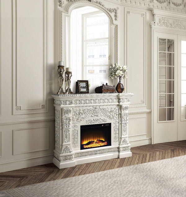 Vanaheim Fireplace Antique White