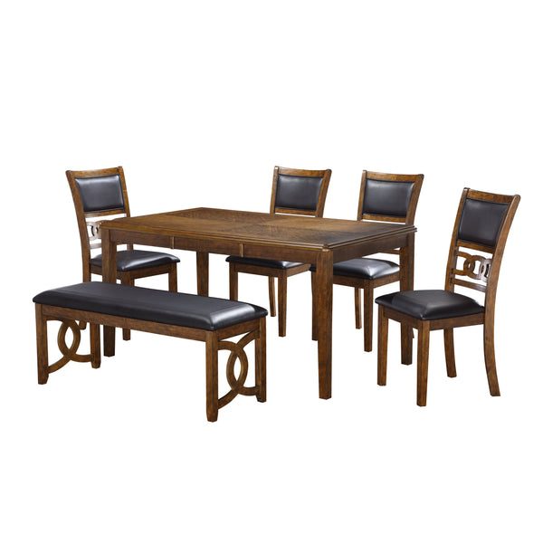 Gia 6-Piece Dining Table Set at Savon Furniture Gallery, Visalia CA