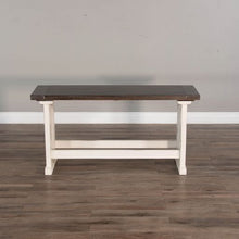 Carriage House - Counter Height Breakfast Nook Set - Cottage White / Europen Dark