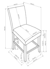 Parkside - Counter Height Chair (Set of 2) - Dove