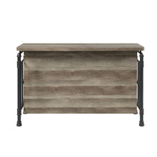 Edina - Counter Height Table - Antique Oak & Sandy Gray
