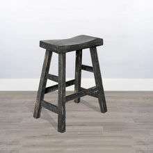 Marina - Stool With Wood Seat (Set of 2)