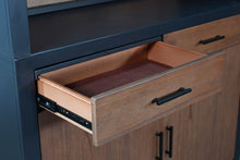 Arch Cabinet Coffee / Wine Bar - Black Magic / Cinder