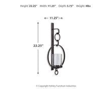 Ogaleesha - Wall Sconce - Brown