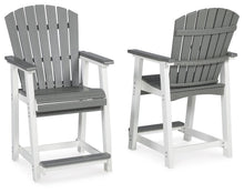 Transville - Barstool (Set of 2) - Gray / White