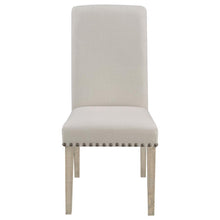 Salem - Fabric Upholstered Dining Side Chair (Set of 2) - Beige