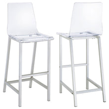 Juelia - Chrome Stools (Set of 2)