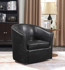 Turner - Upholstered Barrel Back Swivel Chair