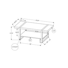 Coffee Table, Accent, Cocktail, Rectangular, Living Room, Contemporary, Modern