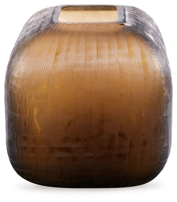 Capard Indoor/Outdoor Vase 8" Brown