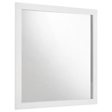 Ines - Dresser Mirror Holographic - White High Gloss