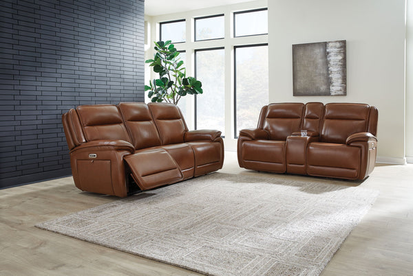 Healy Pier Reclining Sofa Set