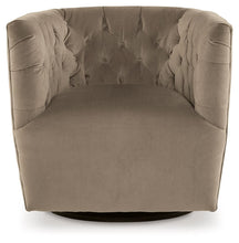 Hayesler - Cocoa - Swivel Accent Chair