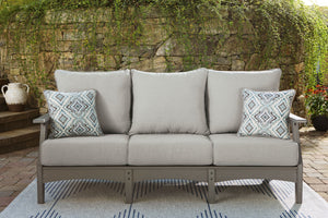 Visola - Gray - Sofa with Cushion