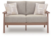 Grover Beach - Loveseat With Cushion - Driftwood