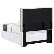 Izzy - Upholstered Twin Panel Headboard - Sand