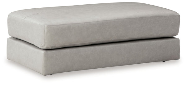 Amiata Oversized Accent Ottoman Glacier