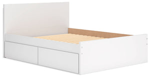 Onita - Panel Platform Bed With Storage