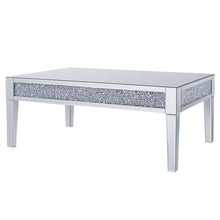 Noralie - Coffee Table - Mirrored & Faux Diamonds
