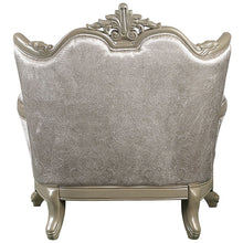Libertee - Chair With Pillow - Beige Fabric & Champagne