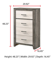 Rhett - Chest - Chalk / Gray