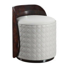 Jamonica - Vanity Stool - Gray & Dark Brown