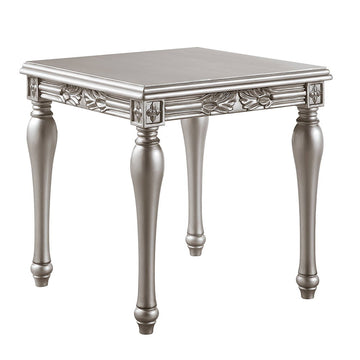 Pelumi - End Table - Platinum