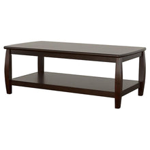 Dixon - 1-Shelf Rectangular Wood Coffee Table Espresso - Cappuccino