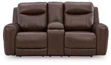 Gravier - Power Reclining Loveseat With Console / Adjustable Headrest - Cordova