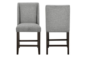 Faust - Counter Chair (Set of 2) - Gray