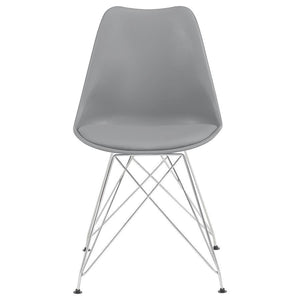 Juniper - Polypropylene Dining Side Chair (Set of 2) - Gray