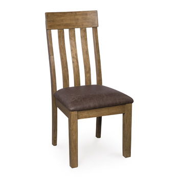 Urbinforte - Light Brown - Dining Upholstered Side Chair (Set of 2)
