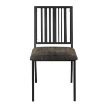Zudora - Side Chair (Set of 2) - Synthetic Leather & Black
