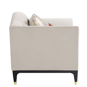 Tayden - Chair - Beige Velvet