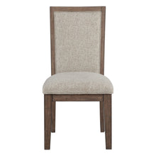 Augusta - Upholstered Side Chair (Set of 2) - Rustic Brown