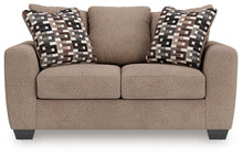 Triston-Peaks - Suede - Loveseat