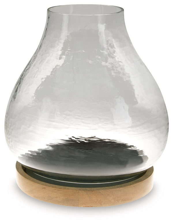Adalisen Candle Holder Clear / Brown