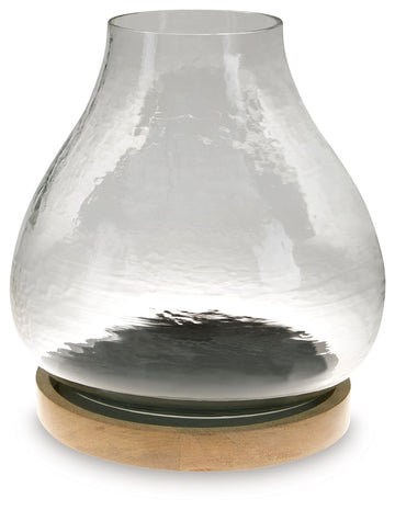 Adalisen - Candle Holder - Clear / Brown